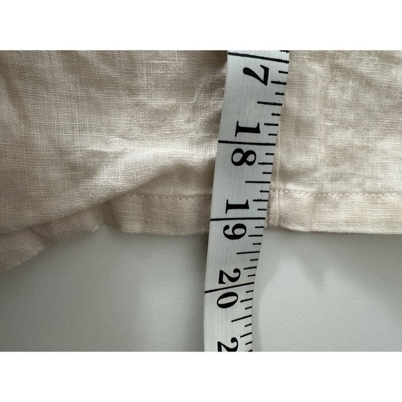 For Joseph Linen Shirt‎ Women's Small  100% Linen Button Up Short Sleeve Casual - Picture 6 of 7